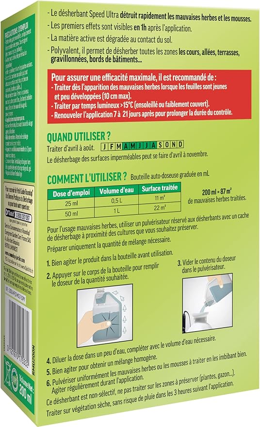 SUPER PACK : ROUNDUP RMU200N X3 + GLORIA 3L