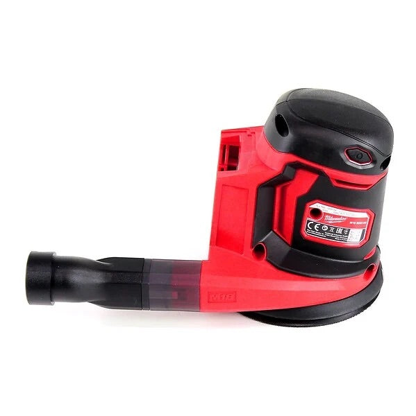 Milwaukee M18 BOS125-0 Ponceuse excentrique sans fil 125mm 18V Solo + Set de ponçage Toolbrothers TURTLE 125mm, 4 pcs. - sans batterie, sans chargeur