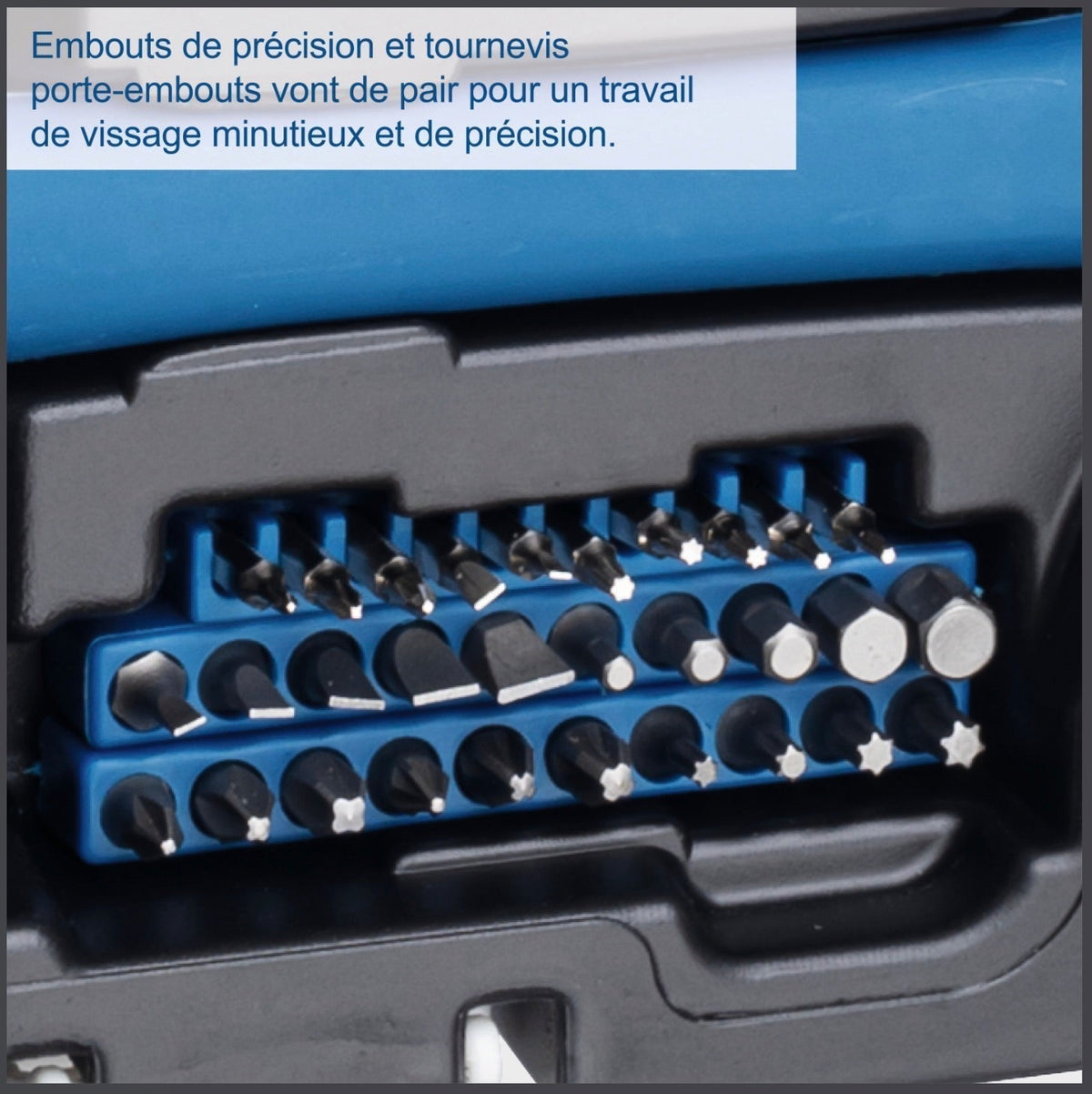Mallette a outils Scheppach avec 97 pieces
