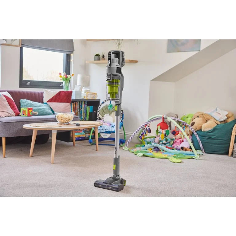 RYOBI - Aspirateur Balai 18V ONE+™ (1 Batterie 4,0 Ah)